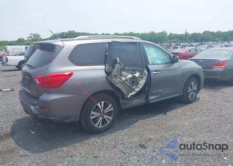 2017 Nissan Pathfinder S/Sv/Sl/Platinum из США, поврежденный, VIN 5N1DR2MN7HC680378